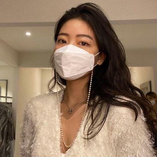 Fashion Pearl Beaded Chain For Mask Women Girls Glasses Chains Lanyards Neck Strap Rope Avoid Loss