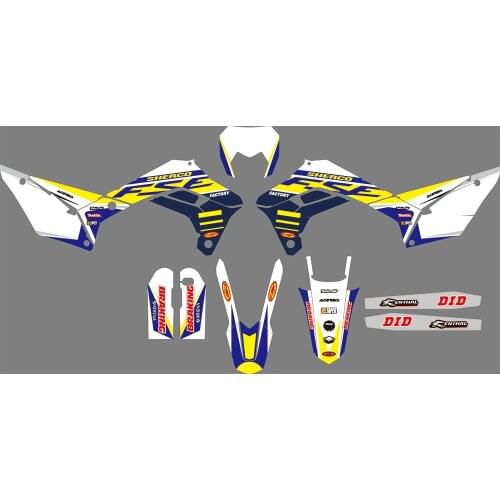 Motorcycle Sticker Graphic Decal Kit Enduro DECO For SHERCO SE SEF 2017-2020