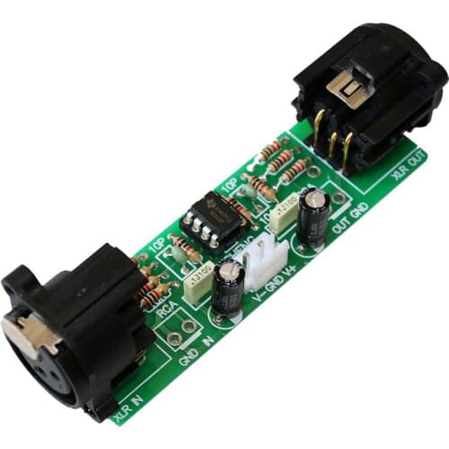 Nvarcher Balanced front mono unbalanced to balanced/balanced to unbalanced/RCA to XLR board
