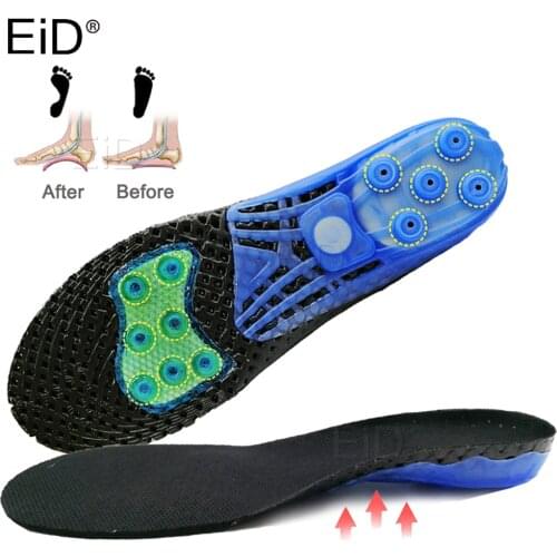 Spring silicone Gel orthopedic shoes sole Insoles flat feet orthotic insoles arch support inserts Plantar Fasciitis,foot care