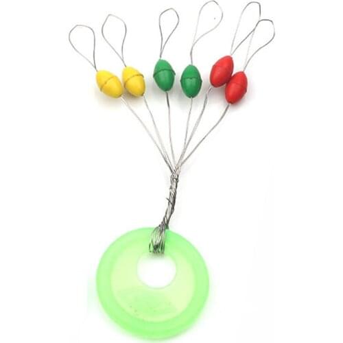 Fishing Space Beans Olives type Colorful Stoppers Floating Float Connector Seat goods for Fishing Tackle