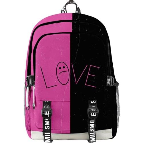 New Lil Peep Love Laptop Bag Backpack Teenagers popular Backpacks School Bags Travel Bags Oxford Water Resistant Dwaterproof Bag