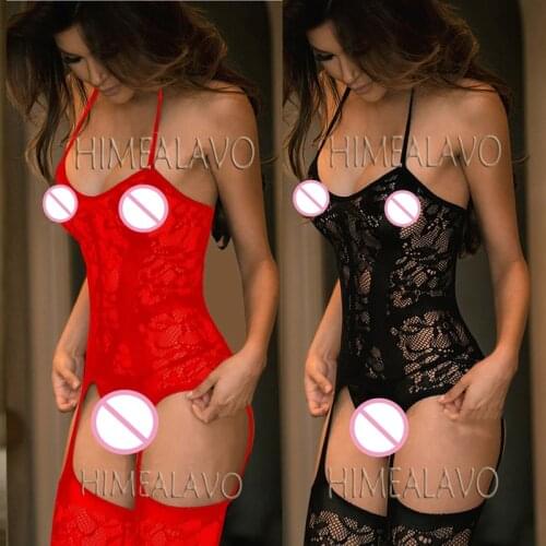 20 Pieces Sexy Fishnet Lingerie Plus Size Babydoll Women Erotic Lingerie Dress Porno Underwear Teddy Body Stockings Sex Costumes
