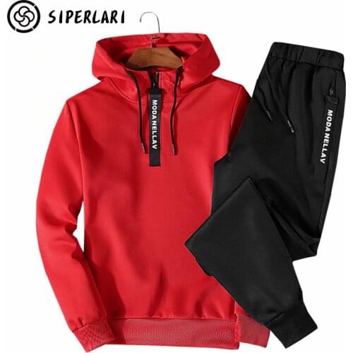 SIPERLARI Men's Sports Hoodies