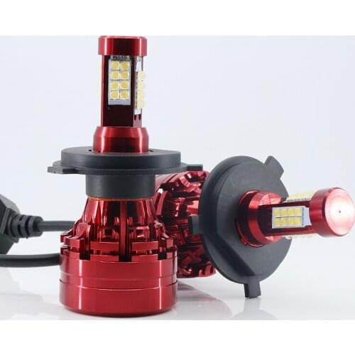 Super Bright 12V Canbus 80W 16000lm 6500K All in one Auto LED Del Faro Auto 6000lm Lampadina H4 H7 H8 H11 H16 9005 9006 PSX26W
