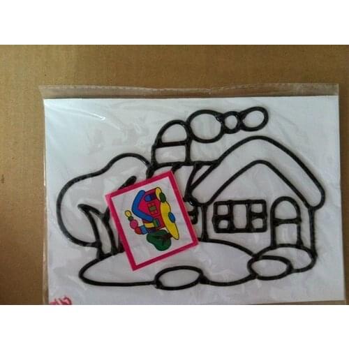 Free shipping 300pcs/lot tempera painting toy,11*19cm, DIY color drawing, wholesale