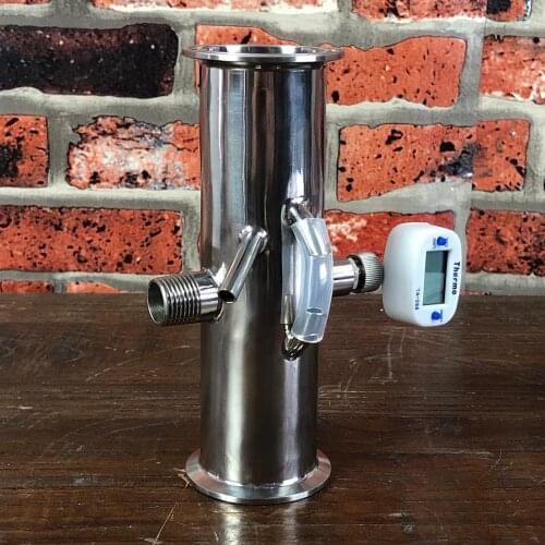 2" 51mm Flange OD64mm Boka Reflux Head , Reflux column , Distillation , Sanitary Steel 304