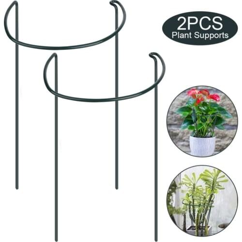 2pcs Vegetation Support For Clematis Tenuifolia Climbing Rattan Rack Horticultural Plant Flower Rack Balcony Potted Support