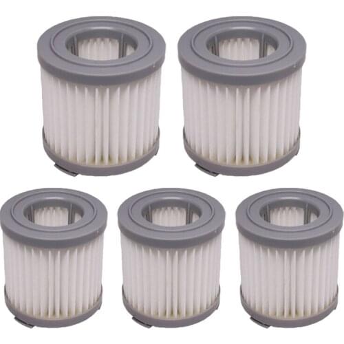 For Xiaomi JIMMY JV51 JV53 CJ53 C53T CP31 JV71 JV83 Replacement Hepa Filter Handheld Cordless Vacuum Cleaner Spare Parts 5 Pack