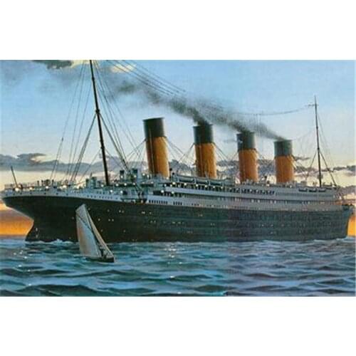 5D DIY diamond painting Titanic Full square Diamond mosaic diamond embroidery Wall Art Pictures Home Living decor