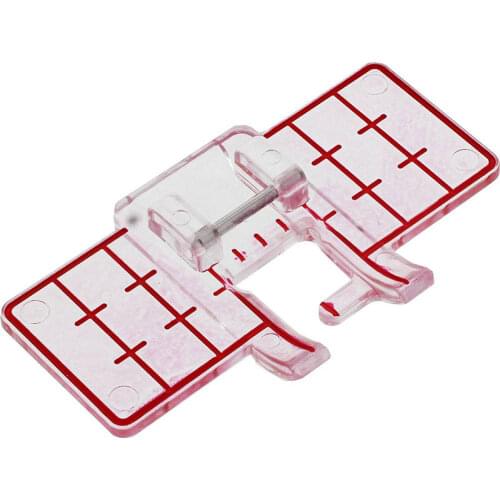 Multi-line Decorative Foot border guide foot # 821082096 For Pfaff Sewing Machines 7YJ208