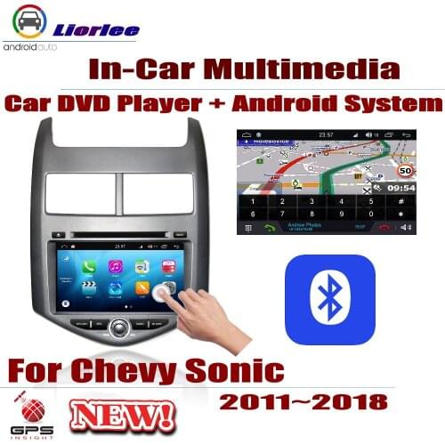 For Chevrolet Chevy Sonic 2011-2018 Car Android DVD GPS Player Navigation System HD Screen Radio Stereo Integrated Multimedia