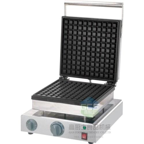 Free Shipping~220v-240v 110v Square shape waffle maker / Muffin Cake Machine Waffle size 495*395*310 mm