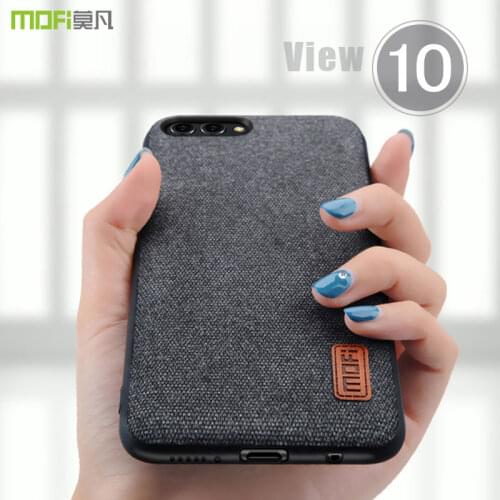 Honor view 10 case cover MOFI Honor V10 Hard PC Back Cover Case Honor view 10 Soft TPU edge Fabrics material Case Full Cover