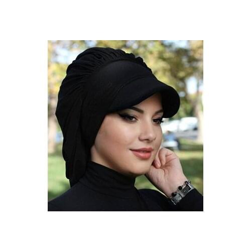 Flowy Hat Women Stylish Design Hijab Scarf