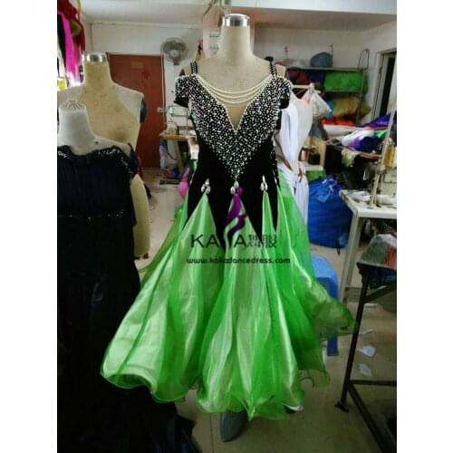 KAKA DANCE B1553,New Ballroom Standard Dance Dress,Waltz Ballroom Competition Dress,Girls Ballroom Dance Competition Dresses