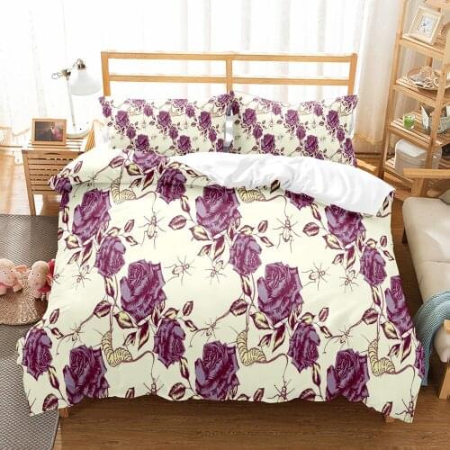 Bohemia Style Bedding Set Mandala Flower Comforter 3D Print Luxury Duvet Cover Sets Home Textile Twin Queen King Single Size