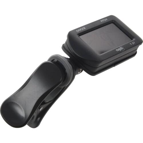 MUSEDO T-27 Digital Guitar Tone Tuner with LCD Screen Display Clip-On Bass Violin Ukulele