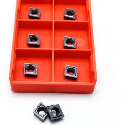 Turning Insert CCMT060204 VP15TF Internal Milling Cutter CCMT 060204 Original Carbide CNC Insert Lathe Milling Cutter Tool