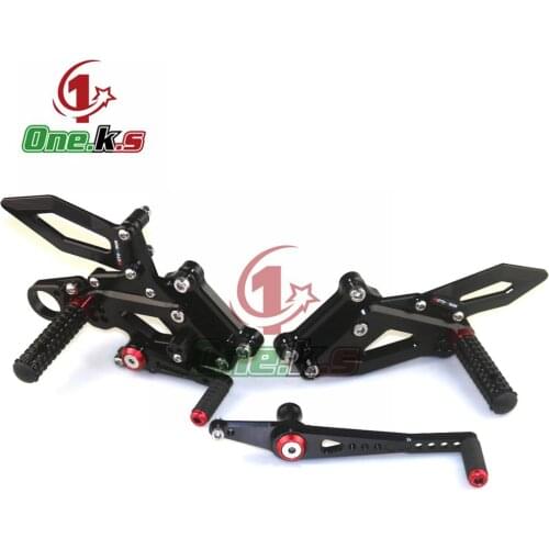 CNC Motorcycle Foot Pegs Rest Rearset Rear Set Footrest For BMW S1000RR 2015-2018 / S1000R 2017-2019