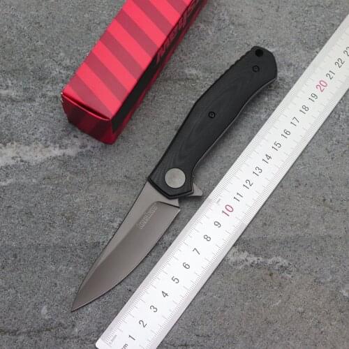 OEM Kershaw 4020 folding knife 8Cr13Mov blade nylon fiberglass handle camping hunting fruit knife EDC tool