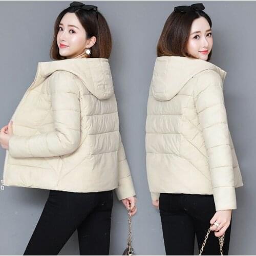 RUANDAI Women's Black Down Jackets