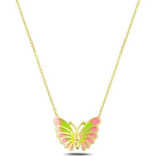 Silver Butterfly Necklace