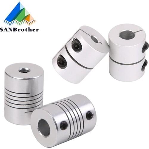 3D Printer T8 Lead Screw Shaft Coupler Clamp Stepper Servo Motor Coupling For Cr10 Ender-3