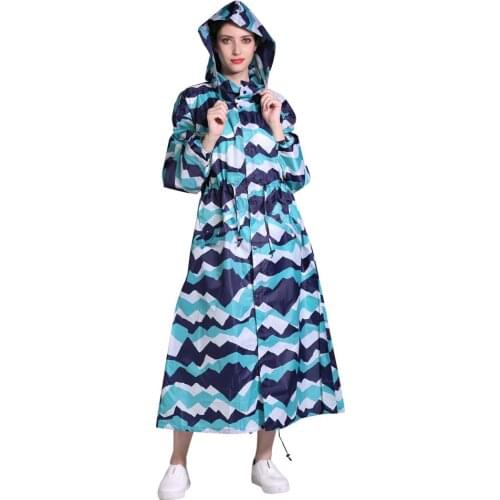 New Women Lightweight Breathable Raincoat Fashion Waterproof Lengthen Rain Coat Adults Outdoor Windproof Men Jacket Rainwear