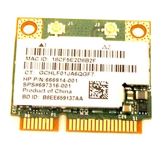 Wireless Adapter Card for HP 350 G1 Genuine Laptop WIFI Wireless Bluetooth Card BCM943228HMB 666914-001