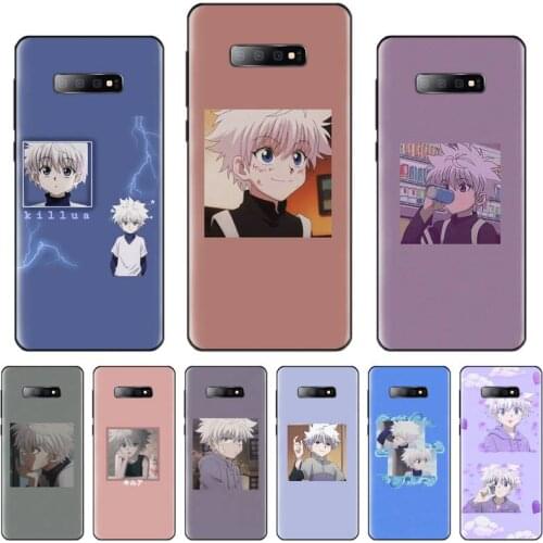 Hunter X Hunter Killua Zoldyck anime Phone Case For Samsung Galaxy S5 S6 S7 S8 S9 S10 S10e S20 edge plus lite