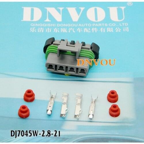 1set GL8 blower plug Automotive sensor Oxygen sensor plug connectors Electrical Wire connector Plug DJ7045W-2.8-21