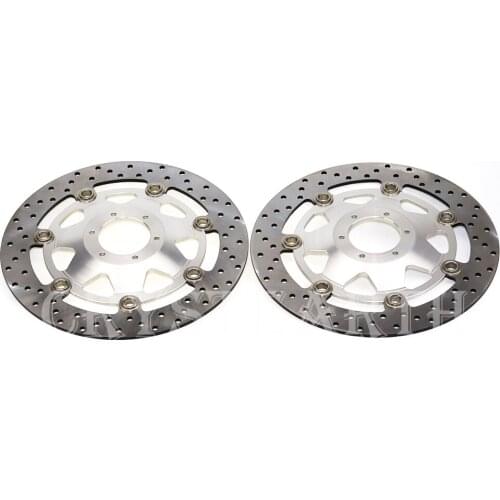 2pcs Motorcycle Parts Front Brake Discs Rotors For Honda GL1800 GL 1800 2001-2012