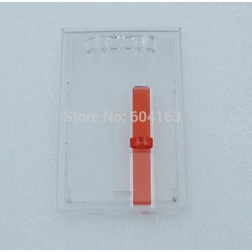 5 pcs ID Card Holder Badge Vertical ejector slider Out Tab Reel Retractable