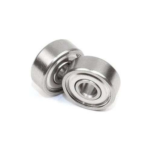 50pcs/100pcs R2-5ZZ shielded bearings inch 1/8"x 5/16"x 9/64" inc 3.175*7.938*3.571 mm miniature ball bearing