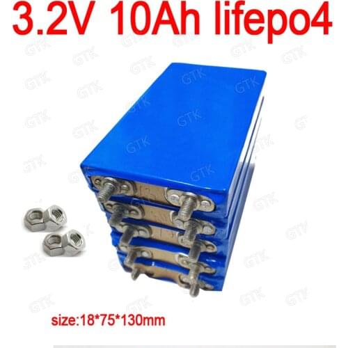 3.2v 10Ah lifepo4 cell 3.2v 12ah lifepo4 battery for diy 12v bms lifepo4 36v 20ah battery e bike 600w scooter golf cart