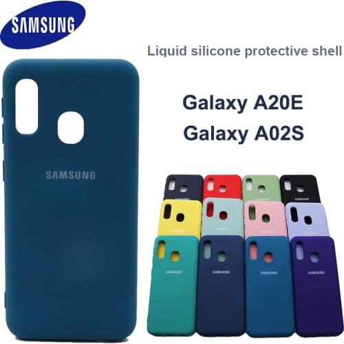 Case For Samsung Galaxy A20E A02S Case Silicone back cover For Samsung A02 S A205F A20E A 20 E A202F A02S Cover 14 Colour