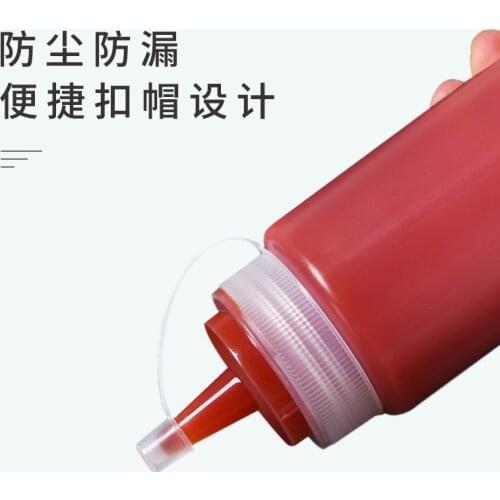 240-1000ml Plastic Clear Easy Squeeze Condiment Dispenser Bottle Restaurant Sauce Ketchup Salad Bottle Dispenser