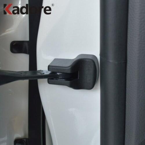 For Kia Rio 2011 2012 2013 2014 2015 2016 2017 2018 2019 Car Accessories Plastic Door Check Arm Protection Cover Cap Sticker