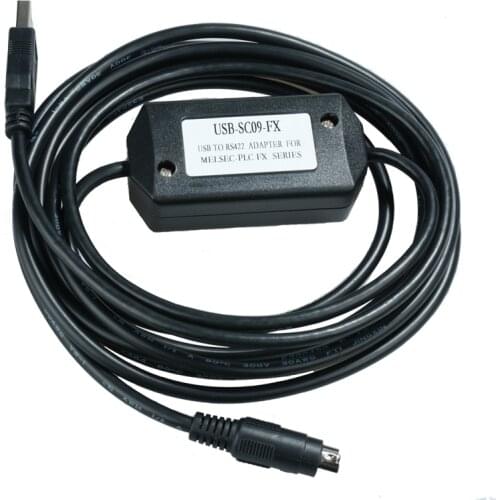 USB-SC09-FX PLC Programming Cable SC-09 SC09 FX FX1N / FX2N / FX1S / FX3U PLC programming cable