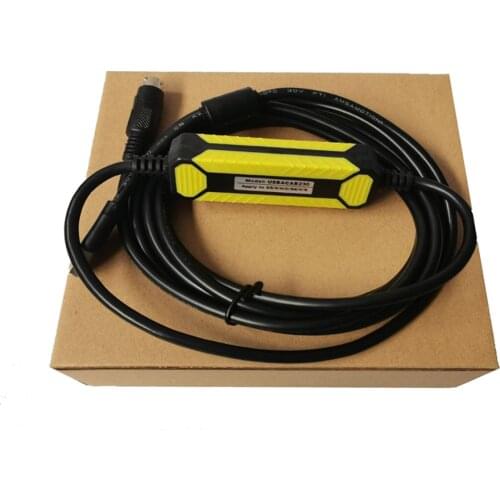 USBACAB230 For Delta DVP PLC Programming Cable USB TO RS232 Adapter ES EX EH EC SE SV SS Xinje XC/XD/XE USB-DVP Download Line