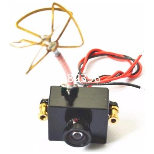 5.8G 48CH 25MW VTX 1000TVL FPV Camera Built-in Transmitter For FPV RC Mini Q100 120mm Quadcopter