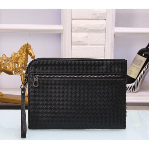 Kaisiludi leather bags with large volume leisure documents in hand grab bag fashion envelope bag