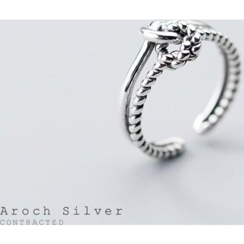 Trendy Simple Bow Rings For Women Lover Engagement Wedding Open Finger Rings Punk Jewelry