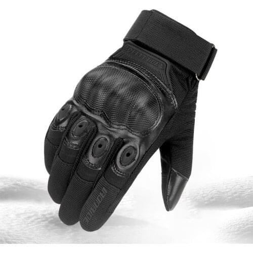 Anti-fall Wear-resistant Tactical Gloves Breathable Touch-screen Full Finger Motorcycle Riding Gloves