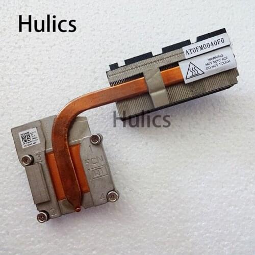 Hulics Original laptop cooling thermal for DELL Alienware M18X r1 r2 CPU cooling thermal model X4KPF 0X4KPF heatsink