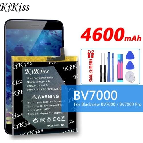 Original KiKiss 4500mAh BV7000 Replacement Battery for Blackview BV7000/ BV7000 Pro BV7000Pro Smart Mobile Phone Batteries