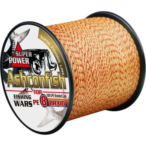 Braided fishing line 500m 1000M 8 Strands strength and toughness pe wire fishing accessories 8 braid super quality cords 6-300LB