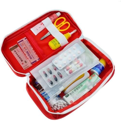Outdoor Portable First Aid Kit Wild Seeking Life-saving Medical Kit Car Home Travel Emergency Kit Medical Kit First-aid Storage