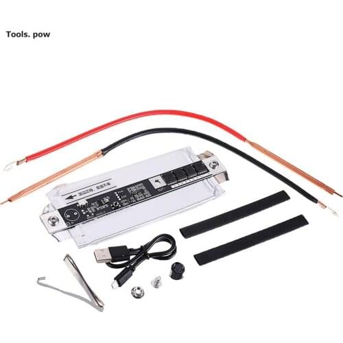 3.7-4.2V Portable Mini Spot Welding Machine DIY Nickel Bar Connector 18650 Battery Spot Welding Machine DIY Welding Tools